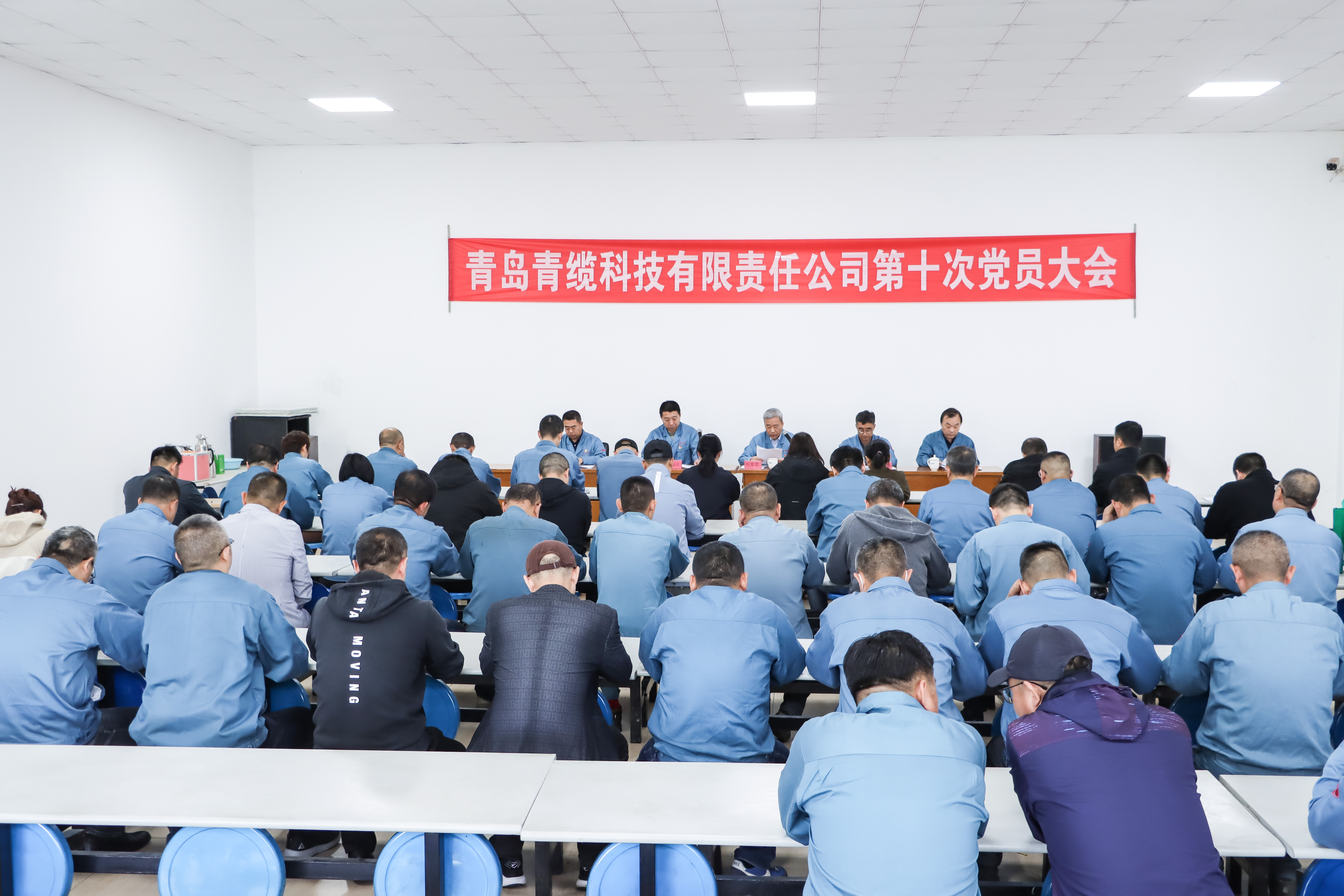 中共青岛青缆科技有限责任公司 第十次党员大会召开(图1)
